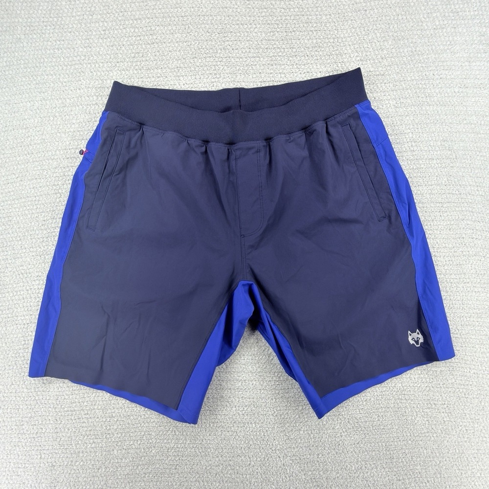 Greyson Shorts Men XL Blue Fulton Lined 9" Athletic Active Golf Performance